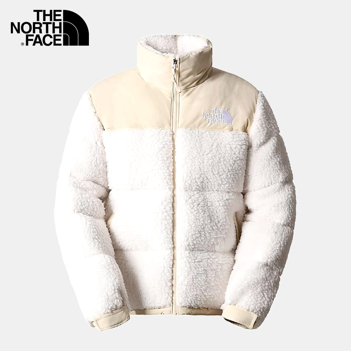 TNF Men's Sherpa Jacket (New) The North Face Vermond White M 