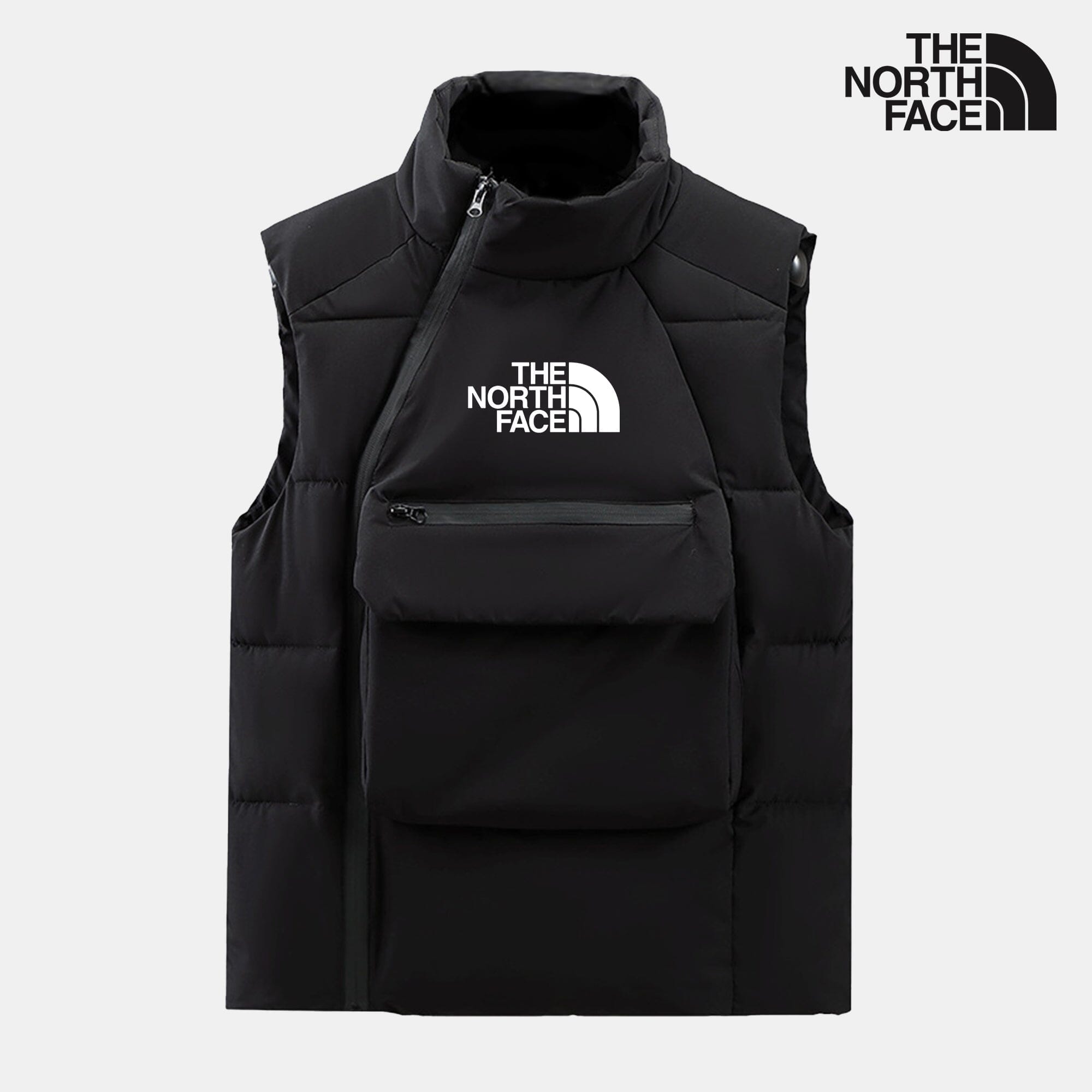 TNF Quilted Vest The North Face Vermond Black M 