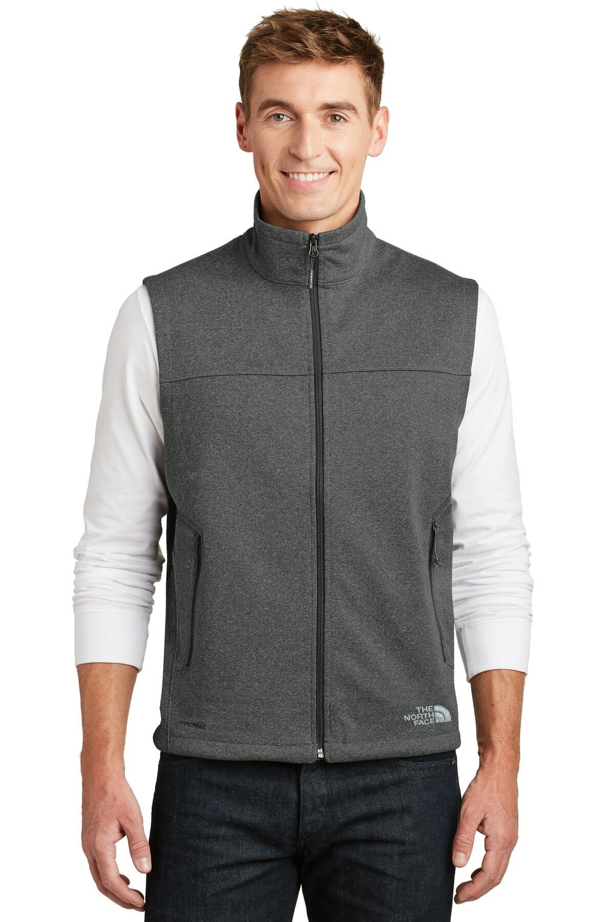 TNF Ridgewall Soft Shell Vest. The North Face Vermond TNF Dark Grey Heather S 