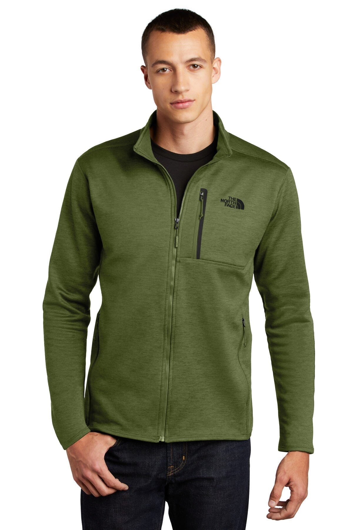 TNF Skyline Full-Zip Fleece Jacket The North Face Vermond Four Leaf Clover Heather S 