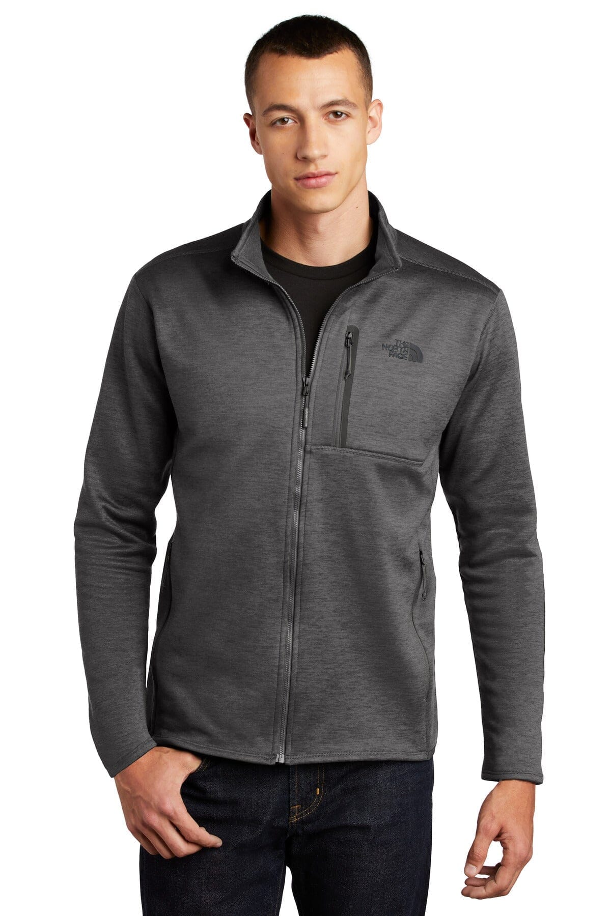 TNF Skyline Full-Zip Fleece Jacket The North Face Vermond TNF Dark Grey Heather S 