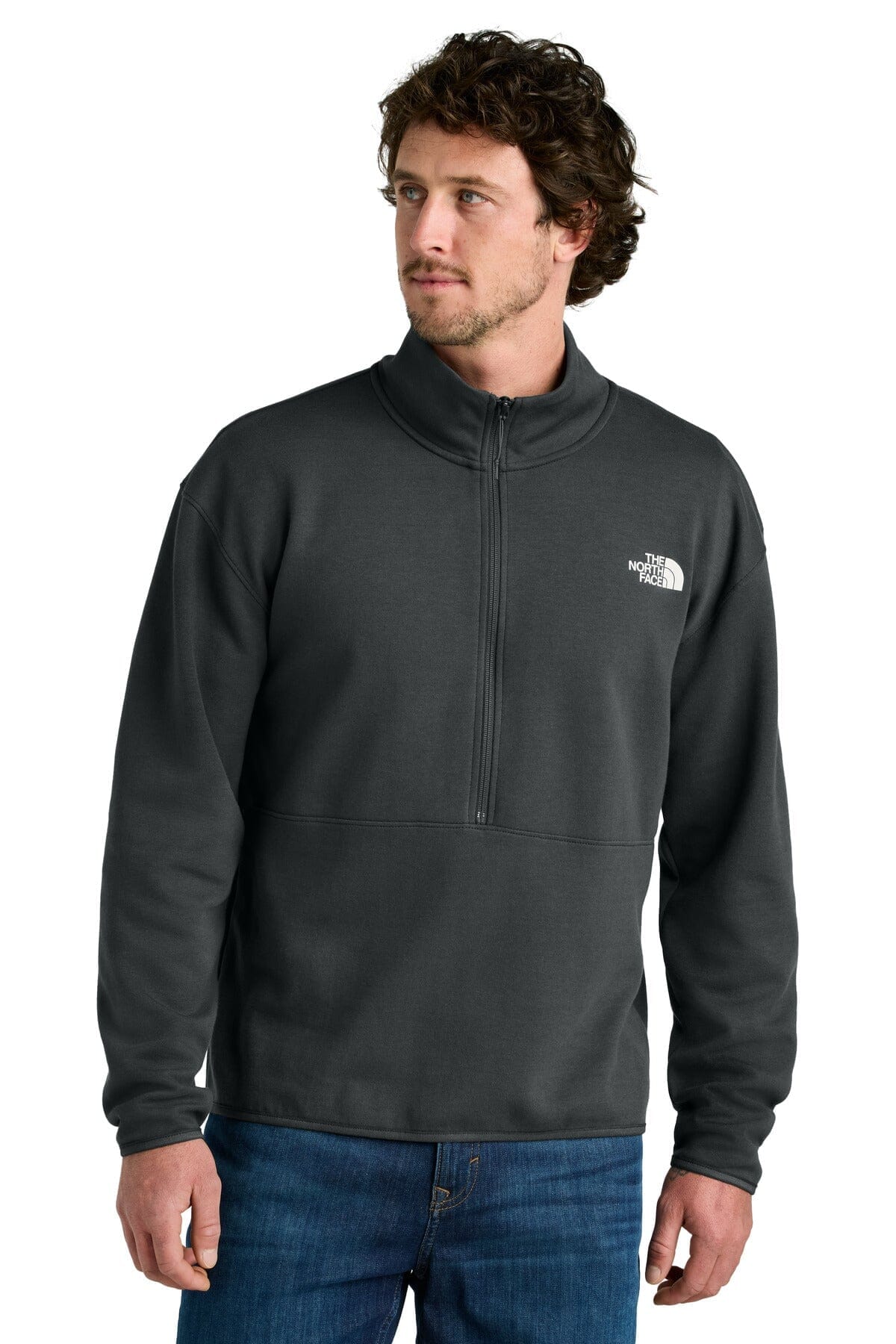 TNF Sleeve Logo Pullover Hoodie The North Face Vermond Asphalt Grey S 
