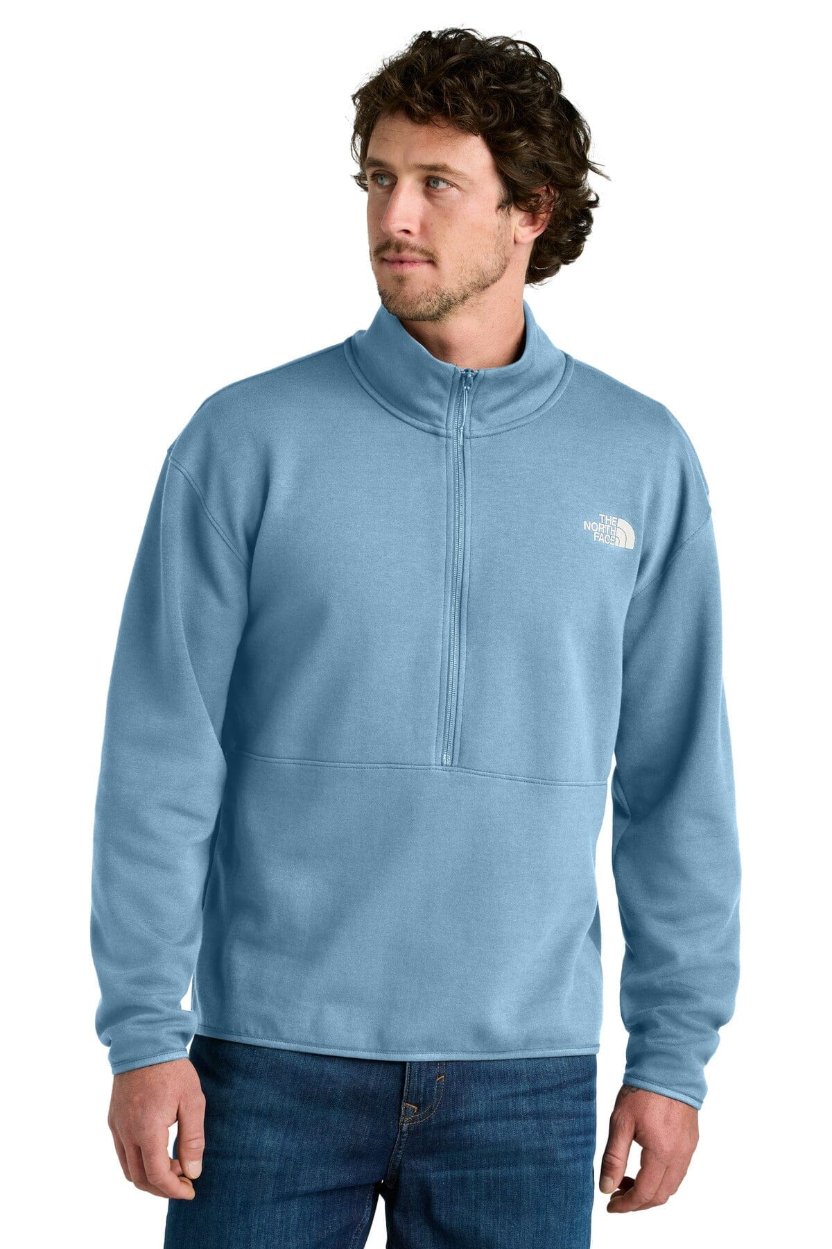 TNF Sleeve Logo Pullover Hoodie The North Face Vermond Steel Blue S 