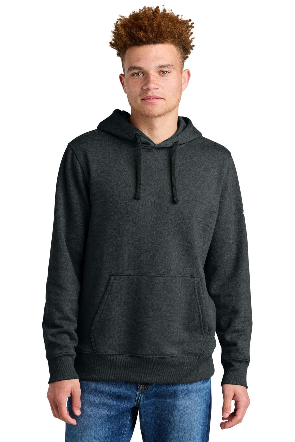 TNF Sleeve Logo Pullover Hoodie The North Face Vermond TNF Black Heather S 