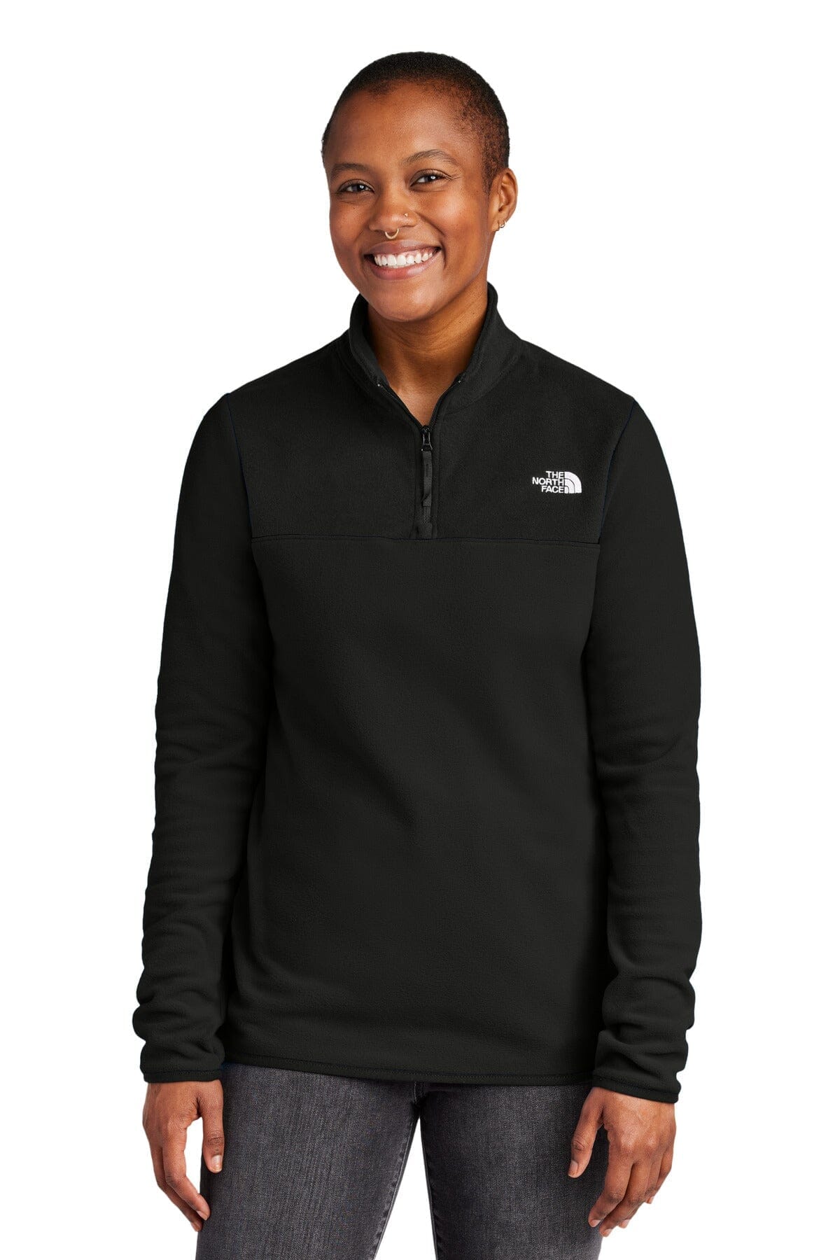 TNF Women's Glacier 1/4-Zip Fleece The North Face Vermond TNF Black S 