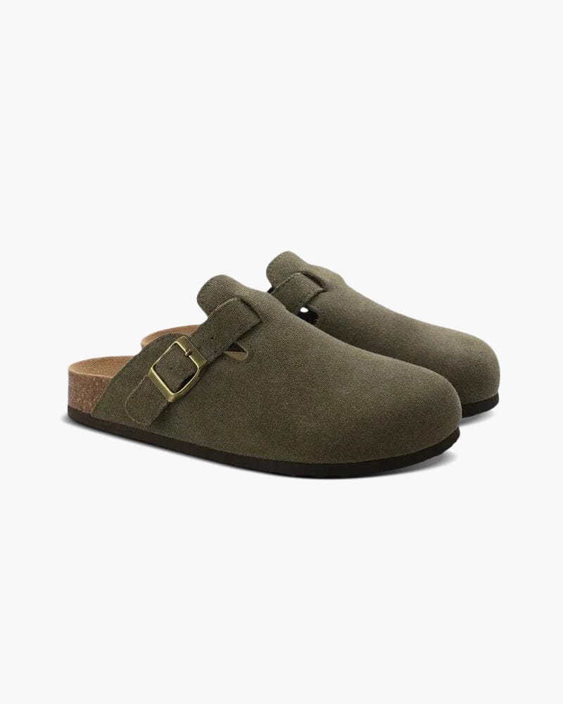 Wildleder Clogs Vermond Oliv EU 36 / UK 4.5 / US 5 