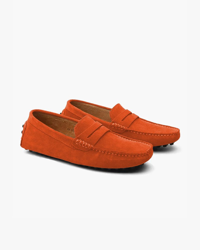 Wildleder Fahrer Slipper Vermond Orange EU 38 / UK 5 / US 5.5 
