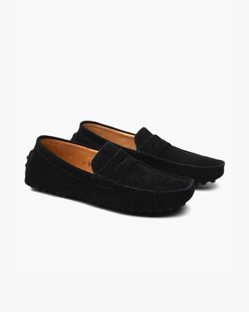 Wildleder Fahrer Slipper Vermond Schwarz EU 38 / UK 5 / US 5.5 